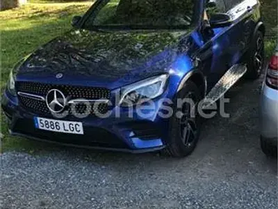 Usado Mercedes GLC220 194 CV (142 kW) 2019 Azul SUV
