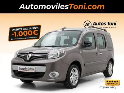Usado Renault Kangoo 90 CV (66 kW) 2018 Gris / plata Monovolumen