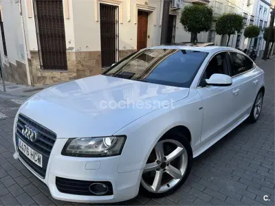 Begagnad Audi A5 Sportback S-Line 143 HK (105 kW) 2011 Vit Halvkombi
