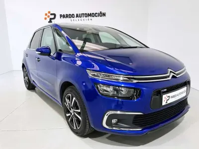 Usado Citroën C4 Feel 129 CV (94 kW) 2017 Azul Monovolumen