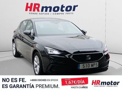 Usado Seat Leon Style 110 CV (80 kW) 2024 Negro Berlina