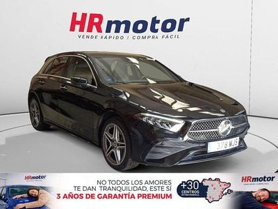 Usado Mercedes A250 AMG line 218 CV (160 kW) 2023 Negro Berlina