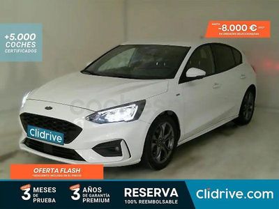 Usado Ford Focus ST-Line 125 CV (91 kW) 2021 Blanco Berlina