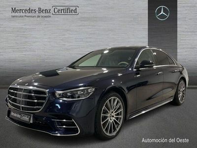Usado Mercedes S450 367 CV (269 kW) 2023 Azul Berlina
