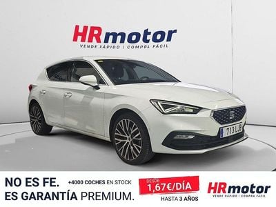 Usado Seat Leon XCELLENCE 150 CV (110 kW) 2020 Blanco Berlina