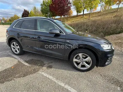 Usado Audi Q5 S-Line 163 CV (119 kW) 2019 Azul SUV