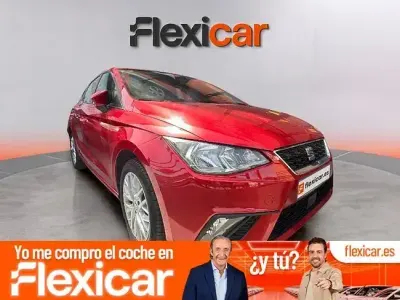 Usado Seat Ibiza Reference 95 CV (69 kW) 2019 Rojo Utilitario