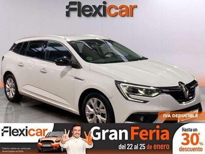 Usado Renault Mégane GrandTour LIMITED 95 CV (69 kW) 2019 Blanco Familiar