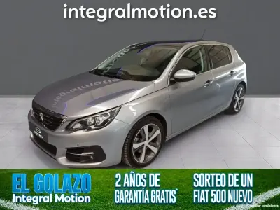 Usado Peugeot 308 Allure 131 CV (96 kW) 2018 Gris Berlina