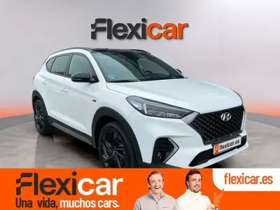 Usado Hyundai Tucson N Line 136 CV (100 kW) 2018 Blanco SUV