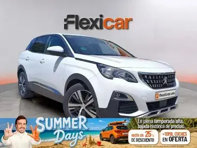 Usado Peugeot 3008 Allure 130 CV (95 kW) 2018 Blanco SUV