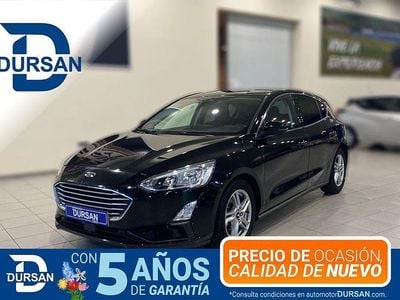 Usado Ford Focus Trend+ 125 CV (91 kW) 2018 Negro Utilitario