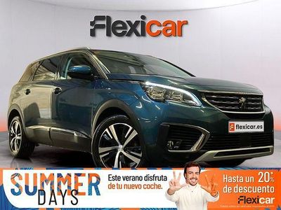 Usado Peugeot 5008 Allure 130 CV (95 kW) 2018 Azul Monovolumen