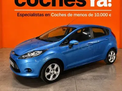 Usado Ford Fiesta Trend 82 CV (60 kW) 2010 Azul Berlina