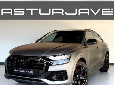 Usado Audi Q8 S-Line 286 CV (210 kW) 2019 Gris SUV