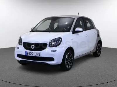 Usado Smart ForFour Passion 71 CV (52 kW) 2015 Blanco Utilitario