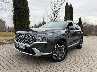 Gris Usado 2021 Hyundai Santa Fe SUV | 27.990 € (Precio justo)