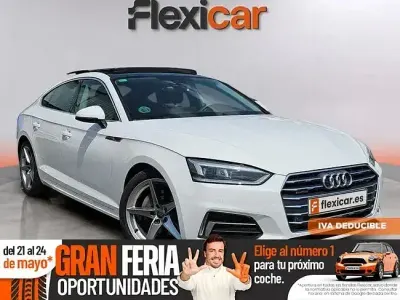 Usado Audi A5 Sportback 218 CV (160 kW) 2017 Blanco Utilitario