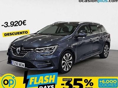 Usado Renault Mégane GrandTour Techno 140 CV (102 kW) 2023 Gris Familiar