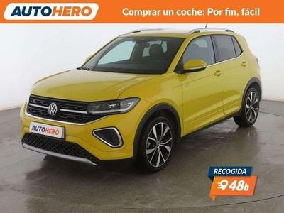 Usado VW T-Cross R-line 150 CV (110 kW) 2024 Amarillo SUV