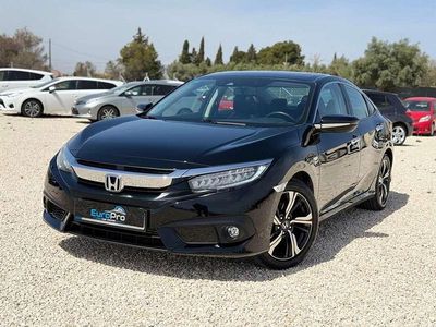 Usado Honda Civic Executive 182 CV (133 kW) 2018 Negro Berlina
