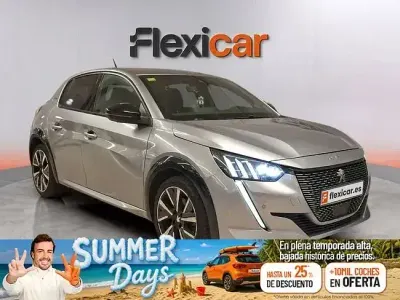 Usado Peugeot 208 GT-line 100 CV (73 kW) 2020 Gris Utilitario
