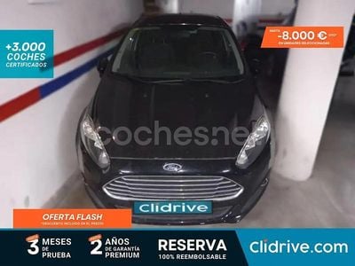 Negro Usado 2014 Ford Fiesta Trend Berlina | 6590 € (Buen precio)