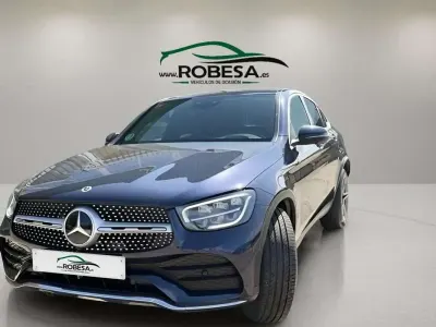Usado Mercedes GLC220 194 CV (142 kW) 2021 Azul SUV