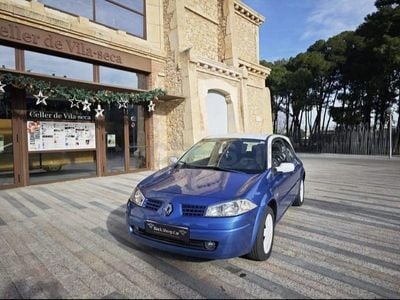 Usado Renault Mégane II Authentique 105 CV (77 kW) 2005 Azul Berlina