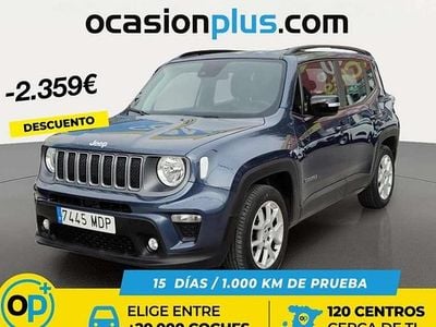 Usado Jeep Renegade Limited 129 CV (94 kW) 2023 Azul SUV