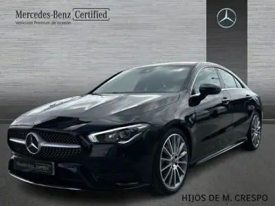Usado Mercedes CLA180 136 CV (100 kW) 2022 Negro noche Berlina