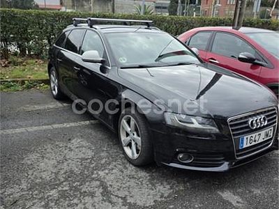 Usado Audi A4 120 CV (88 kW) 2009 Negro Familiar