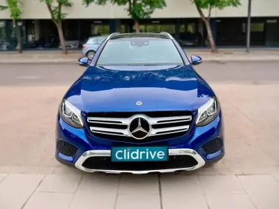 Usado Mercedes GLC250 204 CV (150 kW) 2017 Azul SUV