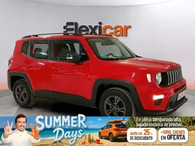 Usado Jeep Renegade Longitude 120 CV (88 kW) 2022 Rojo SUV