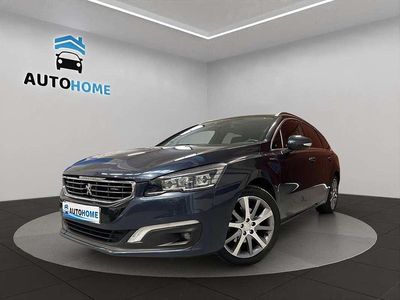 Usado Peugeot 508 SW GT-line 150 CV (110 kW) 2018 Azul Familiar