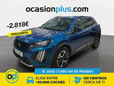 Azul Usado 2025 Peugeot 2008 Allure SUV | 18.350 € (Precio justo)