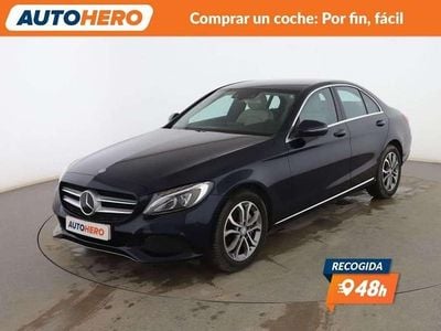 Azul Usado 2016 Mercedes C320 Avantgarde Berlina | 22.899 €