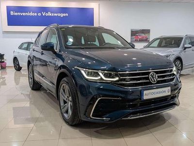 Usado VW Tiguan R-line 150 CV (110 kW) 2020 Azul SUV