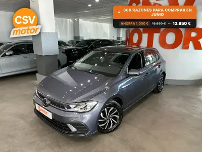 Usado VW Polo Life 95 CV (69 kW) 2022 Gris / plata Utilitario