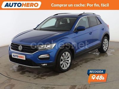 Azul Usado 2021 VW T-Roc Advance SUV | 18.999 € (Precio justo)