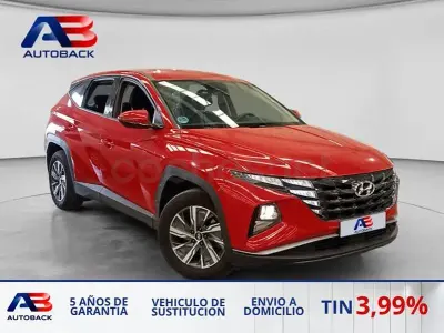 Usado Hyundai Tucson 115 CV (84 kW) 2021 Rojo SUV