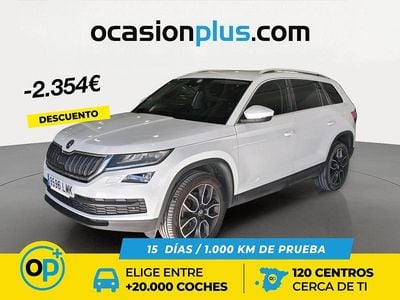 Usado Skoda Kodiaq Style 150 CV (110 kW) 2021 Blanco SUV
