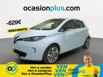 Begagnad Renault Zoe Zen 64 kW (88 HK) 2016 Blå Halvkombi