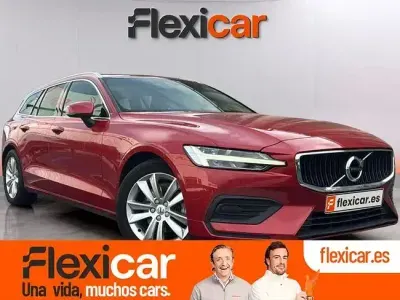 Usado Volvo V60 150 CV (110 kW) 2019 Rojo Familiar