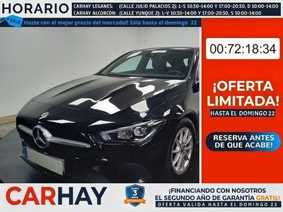 Usado Mercedes CLA180 Business 116 CV (85 kW) 2021 Negro Berlina