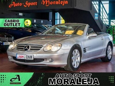 Gris / plata Usado 2005 Mercedes SL350 Descapotable | 21.900 € (Precio justo)