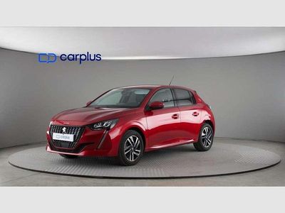 Usado Peugeot 208 Allure 99 CV (72 kW) 2021 Rojo Utilitario