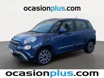 Usado Fiat 500L Cross 95 CV (69 kW) 2018 Azul Monovolumen