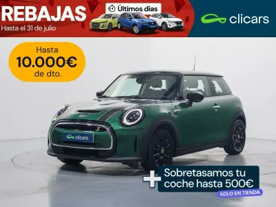 Usado Mini Cooper SE 135 kW (184 CV) 2023 Verde Utilitario