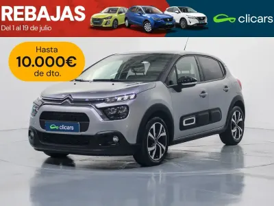 Usado Citroën C3 PureTech 110 CV (80 kW) 2021 Gris Utilitario